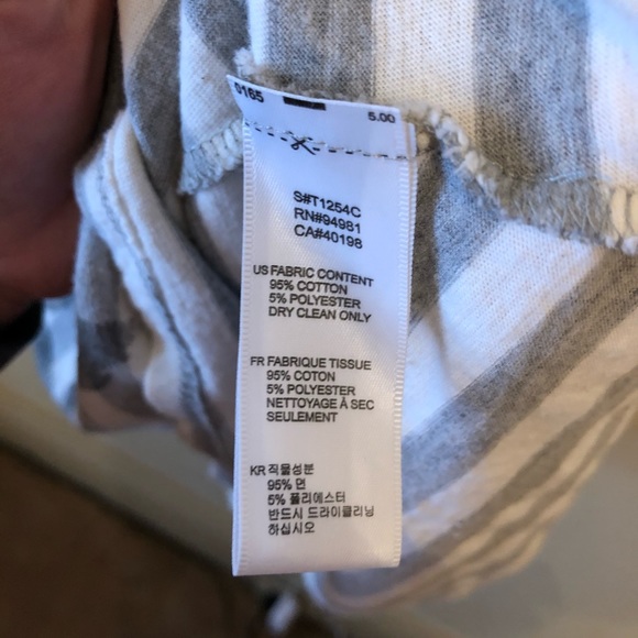 3/$15 Forever 21 lace flower striped tank top - Picture 4 of 6